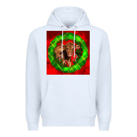 White christmas red angus calf Premium Hoodie - LillyAllenDesigns