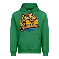 Emerald Walking on Sunshine Urban Hoodie - JahusDesignShop
