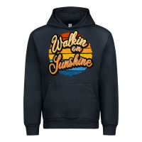 Navy Walking on Sunshine Urban Hoodie - JahusDesignShop
