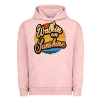 Pigment Salmon Walking on Sunshine Urban Hoodie - JahusDesignShop