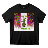 Black i don't stir the pot i smoke it Heavy Core Tee - TumblerDesignByShophia