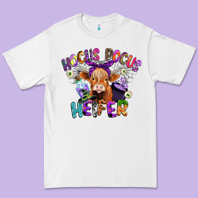 Hocus Pocus Heifer Premium Tee Designed By Cowgirlartshop