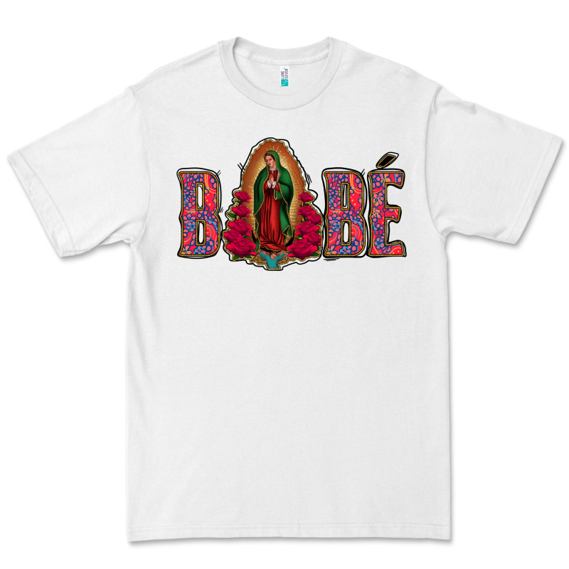 Bebe Our Lady Of Guadalupe Premium Tee by Jasminsmagicworld | Teevron