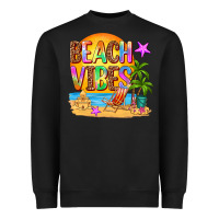 Black beach vibes Heavyweight Sweatshirt - AdoDesignShop