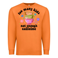 Carrot too many kids not enough caffeine Premium Sweatshirt - JahusDesignShop