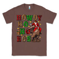 Chestnut howdy ho ho hos christmas Classic Tee - CowGirlArtShop