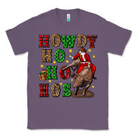 Lavender howdy ho ho hos christmas Classic Tee - CowGirlArtShop