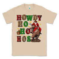 Mushroom howdy ho ho hos christmas Classic Tee - CowGirlArtShop