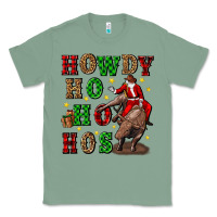 Sage howdy ho ho hos christmas Classic Tee - CowGirlArtShop