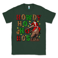 Sports Green howdy ho ho hos christmas Classic Tee - CowGirlArtShop