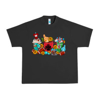 Pigment Black Coffee And American Football Coffee Cups Urban Heavy Tee - FaDigitalArtStudio