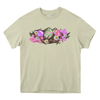 Mossy Easter eggs and crown of thorns Easter Day Heavy Core Tee - HowdyJamesFarm