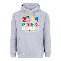 Heather Grey 2024 preschool graduate Heavyweight Hoodie - JahusDesignShop