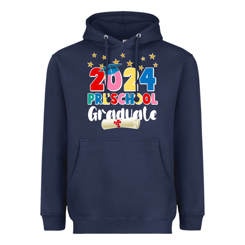 2024 Preschool Graduate Heavyweight Hoodie by JahusDesignShop | Teevron