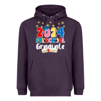 Plum 2024 preschool graduate Heavyweight Hoodie - JahusDesignShop