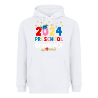 White 2024 preschool graduate Heavyweight Hoodie - JahusDesignShop