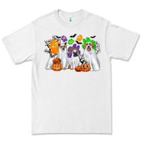 White ghost dogs Premium Tee - CowGirlArtShop