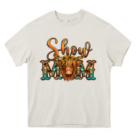Cream show mom long haired cow Heavy Core Tee - Jasminsmagicworld
