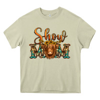 Mossy show mom long haired cow Heavy Core Tee - Jasminsmagicworld