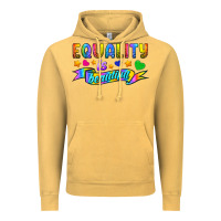 Vintage Mustard Equality Is Beautiful Vintage Hoodie - BundleAndBundleShop