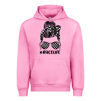 Fuchsia Pink race life Urban Hoodie - JahusDesignShop