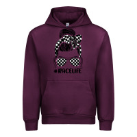 Mauve Wine race life Urban Hoodie - JahusDesignShop