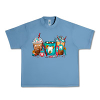 Pebble Blue Dentist Coffee Cups Urban Heavy Tee - FaDigitalArtStudio