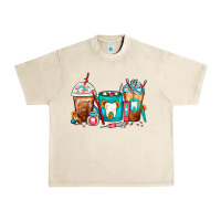 Sandshell Dentist Coffee Cups Urban Heavy Tee - FaDigitalArtStudio