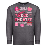 Charcoal Heather rock the best Premium Sweatshirt - JahusDesignShop