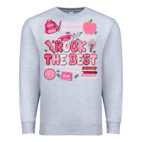 Heather Grey rock the best Premium Sweatshirt - JahusDesignShop