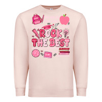 Pale Pink rock the best Premium Sweatshirt - JahusDesignShop