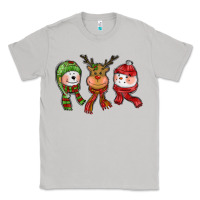 Moon Dust christmas reindeer polar bear snowman Classic Tee - CowGirlArtShop
