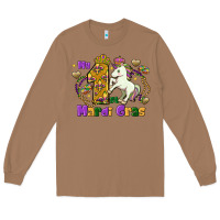 Toasted Coconut my first mardi gras unicorn Long Sleeve Tee - FaDigitalArtStudio