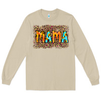 Mushroom Leopard Sunflower Mama Long Sleeve Tee - RanaPortraitStore