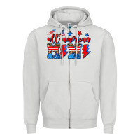 Dove Grey all american mimi Zipper Hoodie - AdoDesignShop