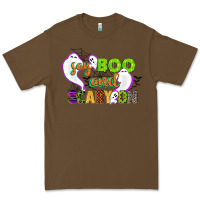 Cacao say boo and scary on Premium Tee - CowGirlArtShop