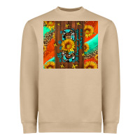 Mushroom with god all things are possible Heavyweight Sweatshirt - AdoDesignShop