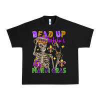 Black Bead up bitches it's Mardi Gras skeleton Urban Heavy Tee - FaDigitalArtStudio