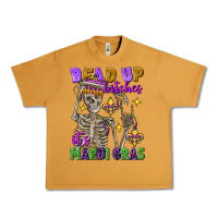 Peanut Butter Bead up bitches it's Mardi Gras skeleton Urban Heavy Tee - FaDigitalArtStudio