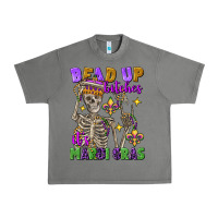Tornado Bead up bitches it's Mardi Gras skeleton Urban Heavy Tee - FaDigitalArtStudio