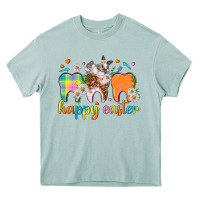 Arona Happy Easter Dental Easter Day Heavy Core Tee - HowdyJamesFarm