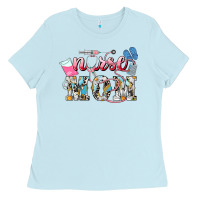 Baby Blue Nurse mom Mother's Day Ladies Tee - HowdyJamesFarm