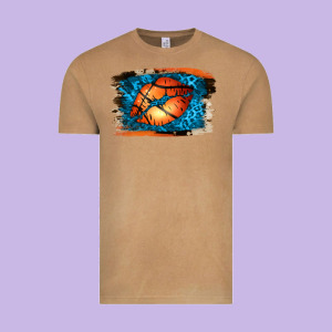 Basketball Lips Vintage Tee Designed By Jasminsmagicworld