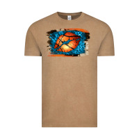 Vintage Coffee Basketball Lips Vintage Tee - Jasminsmagicworld