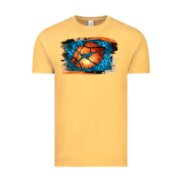 Vintage Mustard Basketball Lips Vintage Tee - Jasminsmagicworld