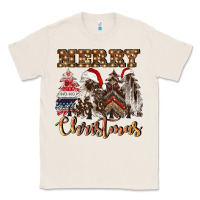 Natural merry christmas trees Classic Tee - CowGirlArtShop