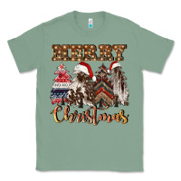 Sage merry christmas trees Classic Tee - CowGirlArtShop