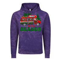 Cloud Purple christmas 'tis the season Vintage Hoodie - BundleAndBundleShop