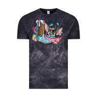 Cloud Black Easter cowboy boots hat Vintage Tee - OliviaCreatesArt
