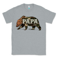 Heather Grey bear papa Classic Tee - Artiststas